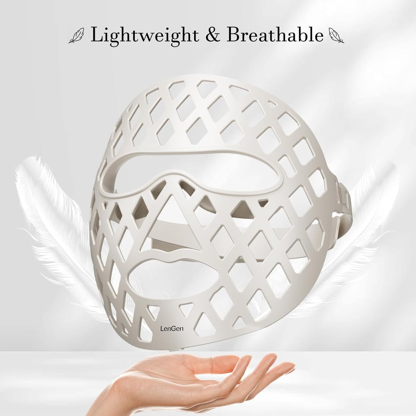 Silicone Hollow LED Mask