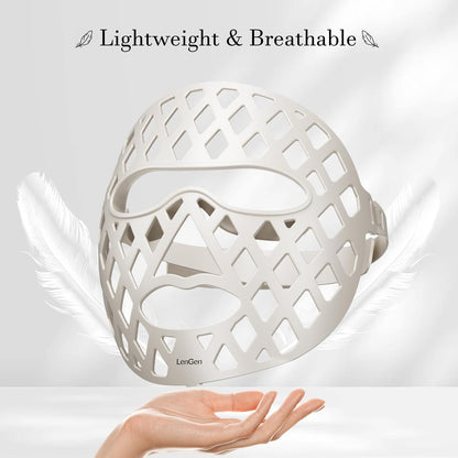 Silicone Hollow LED Mask