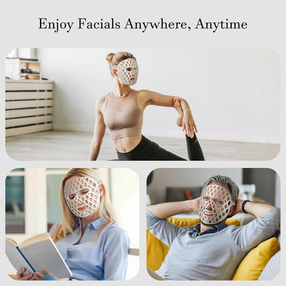 Silicone Hollow LED Mask