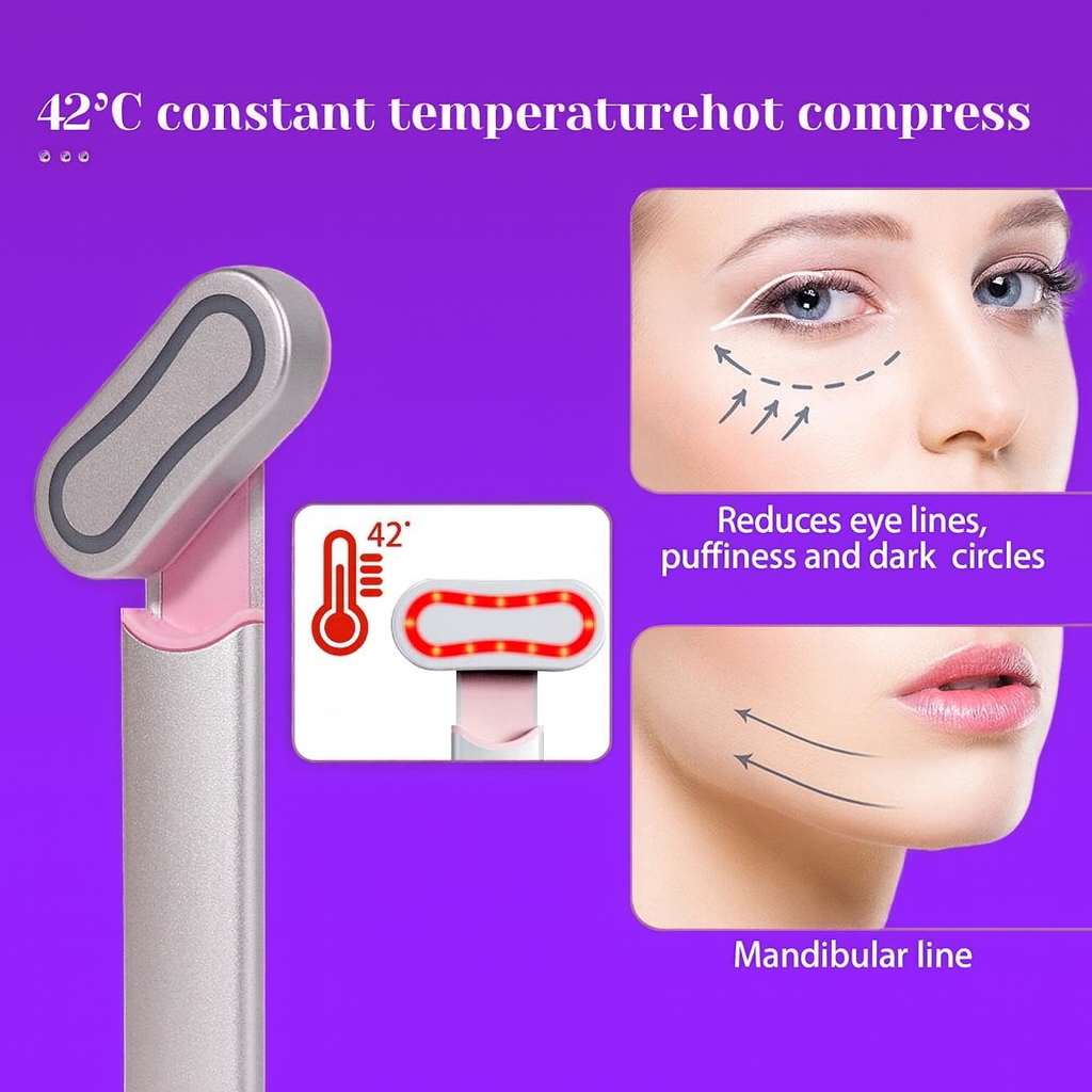 Red light therapy facial wand Pen
