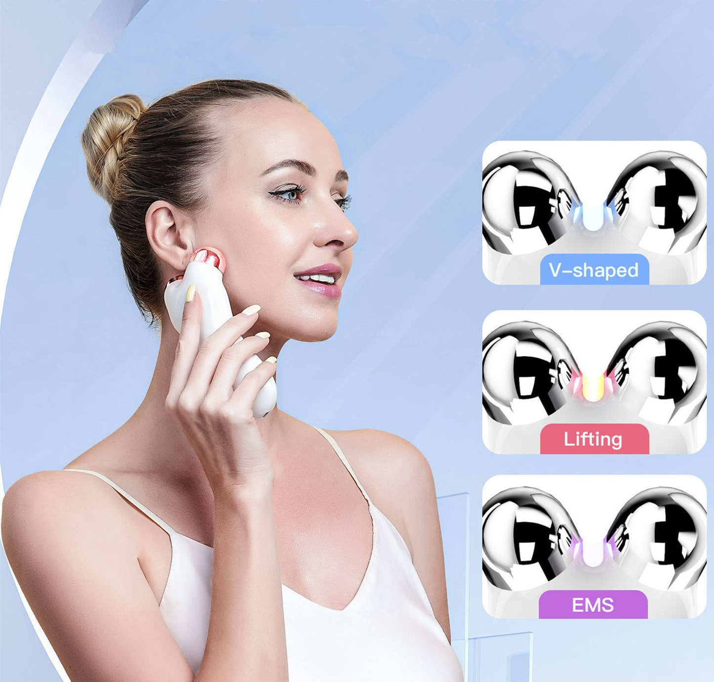 Electric V-Face Lift Roller Massager